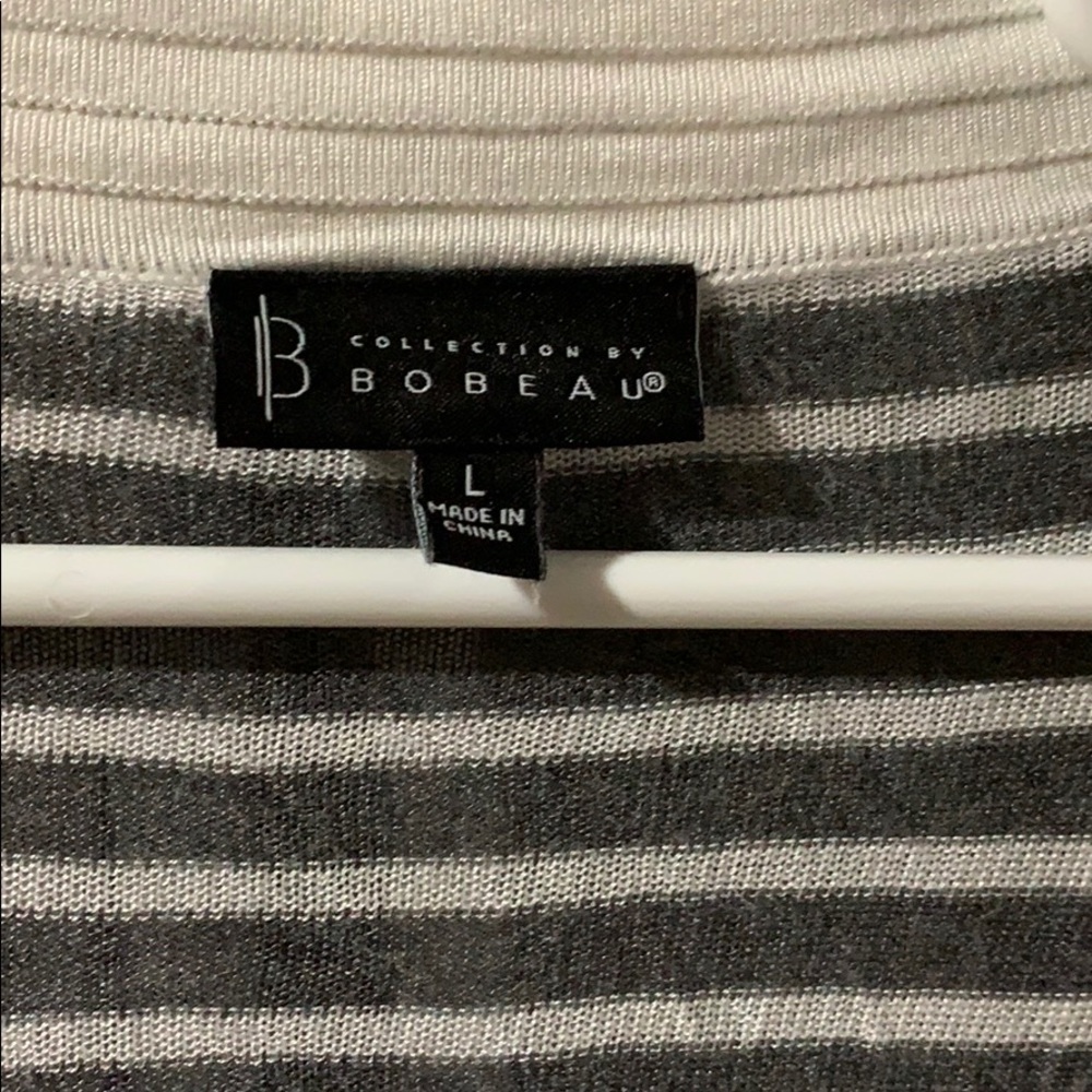 Grey striped sweater - Picture 2 of 4